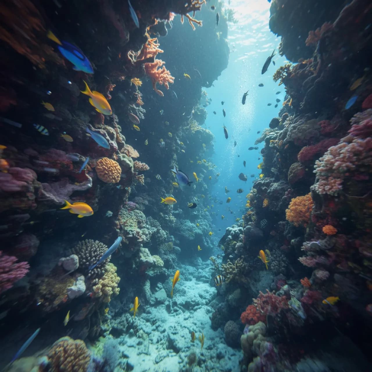 Coral Cave Fly-Through